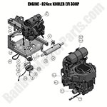 2019 Rogue - Engine - Kohler ECV880 EFI