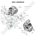 2023 Rebel - Engine - Kawasaki EVO820 EFI