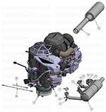 Engine - Kawasaki EVO781 EFI