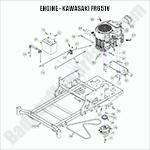 Engine - Kawasaki FR651V