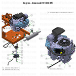 Engine - Kawasaki FX1000 EFI