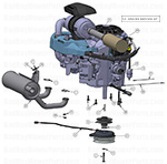 Engine - Kawasaki FX1000 EFI