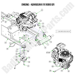 Engine - Kawasaki FX1000 EFI
