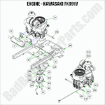 Engine - Kawasaki FX691V