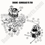 Engine - Kawasaki FX730V