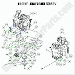 Engine - Kawasaki FX850V