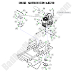 Engine - Kawasaki FX691/FX730