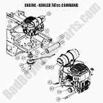 2021 Rebel - Engine - Kohler CV752