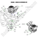 2023 Rebel - Engine - Kohler ECV749 EFI