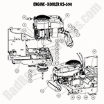 Engine - Kohler KS590