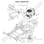 Engine - Kohler KT740