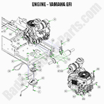 2022 Rogue Engine - 824cc Yamaha EFI