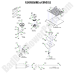 2023 MZ Rambler - Floorboard & Console - Detail