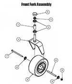 2016 Maverick - Front Fork Assembly