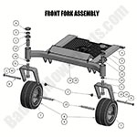 2019 MZ & MZ Magnum - Front Fork Assembly