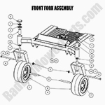 2021 MZ & MZ Magnum - Front Fork Assembly
