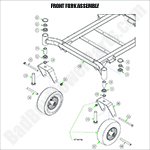 2024 MZ Rambler - Front Fork Assembly