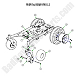 Front & Rear Wheels