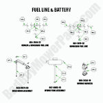 Fuel Line & Battery