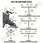 Fuel Line & Brake Detail