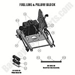 2019 Revolt - Fuel Line & Pillow Block