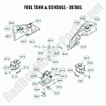 Fuel Tank & Console Detail