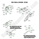 Fuel Tank & Console Detail