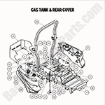 Gas Tank & Rear Cover