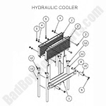 2017 Diesel - 1500cc Hydraulic Cooler