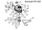 Engine - Kawasaki FR-730V