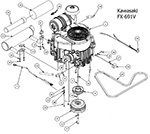 Engine - Kawasaki FX691