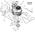 Engine - Kawasaki FX-691V