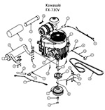 Engine - Kawasaki FX730