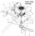 Engine - Kohler ZT740