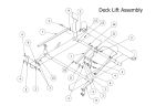 Deck Lift Assembly (48" Deck)