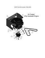 Engine - Kawasaki 22HP
