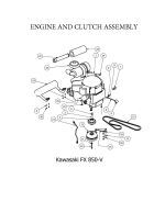 Engine - Kawasaki FX850V