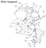 Engine - Vanguard 993cc