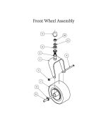 2013 Outlaw & Outlaw Extreme Front Wheel Assembly