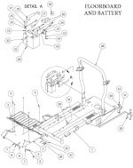 Floorboard and Battery Assembly