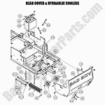 Rear Cover & Hydraulic Cooler