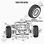 2021 Rebel - Rear Tire Detail