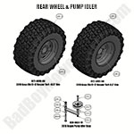 2019 Rogue - Rear Wheel & Pump Idler