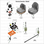 Seat & Console - Detail