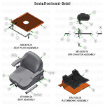 Seat  & Floorboard - Detail