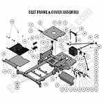 Seat Frame and Cover Assembly
