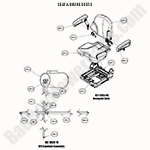 2020 Renegade - Gas - Seat & Brake Detail