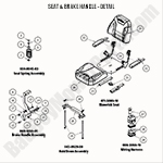 2020 Maverick - Seat and Brake Handle - Detail