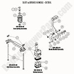2020 ZT Avenger - Seat & Brake Handle - Detail
