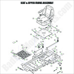 Seat & Upper Frame Assembly